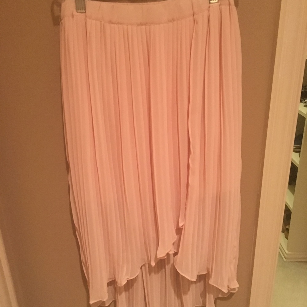 Pink skirt
